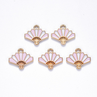 Chinese Style Alloy Enamel Pendants ENAM-N054-026B-1