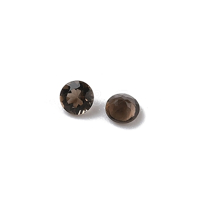 Faceted Natural Smoky Quartz Cabochons G-I295-05C-18B-07-1