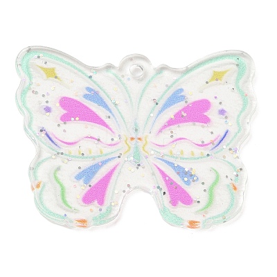 Acrylic Pendants OACR-I008-02F-1