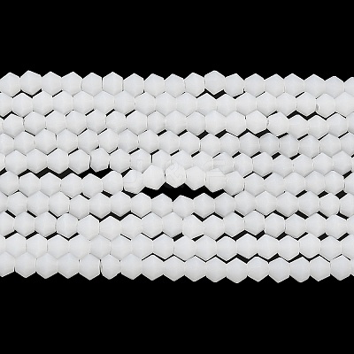 Imitation Jade Frosted Glass Bead Strands X1-GLAA-F029-JM4mm-B06-1