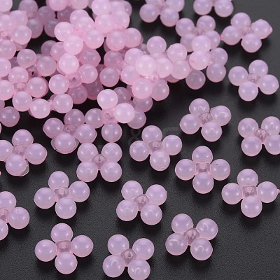 Transparent Acrylic Beads MACR-S373-02E-10-1