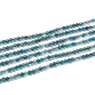 Natural Apatite Beads Strands G-K185-02-1