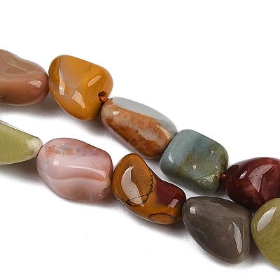 Natural Alashan Agate Beads Strands G-Q060-D19-02-1