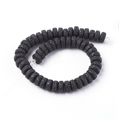 Natural Lava Rock Beads Strands G-F671-02A-13-1