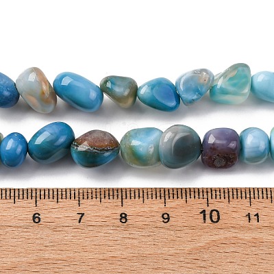 Natural Agate Beads Strands G-RM241227-03-1
