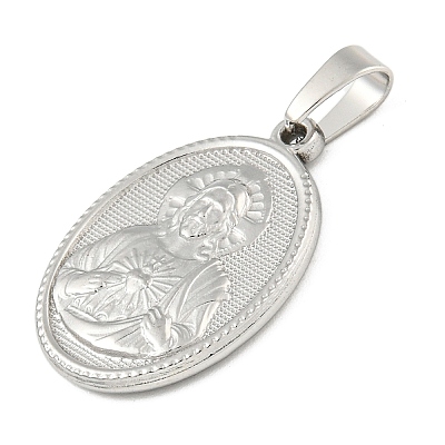 Non-Tarnish 304 Stainless Steel Pendants STAS-B071-02A-06P-1