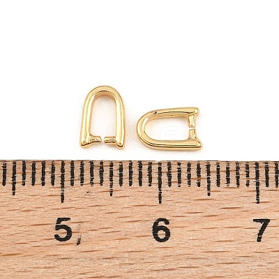Brass Ice Pick Pinch Bails KK-CBA5CB0-34G-1