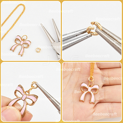 20Pcs Brass Open Jump Rings KK-BBC0023-10A-1
