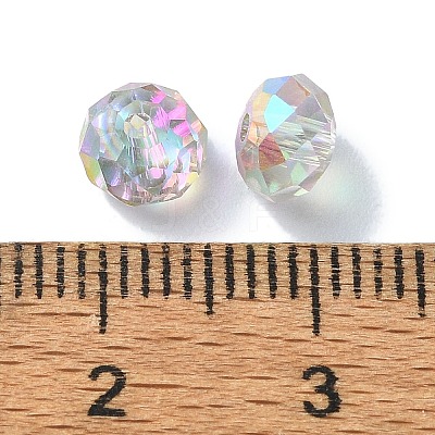 AB Color Plated Glass Beads EGLA-P059-03A-AB05-1