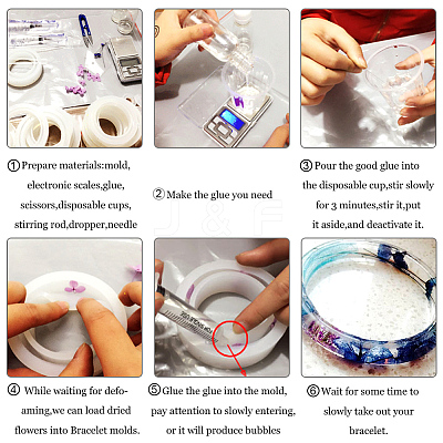 Ring Shape DIY Silicone Molds AJEW-PH0016-23-1
