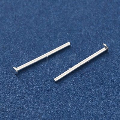 Brass Flat Head Pins KK-H502-01A-S-1