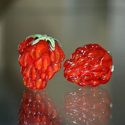 Handmade Lampwork Beads LAMP-L083-02B-1