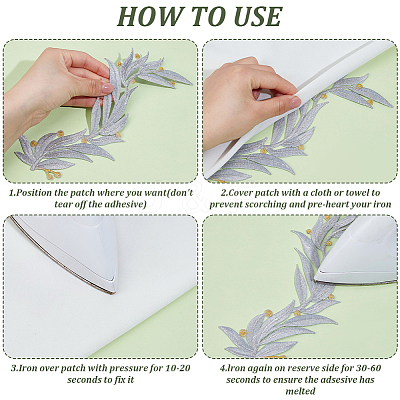 4Pairs Embroidery Thread Ornament Accessories DIY-GF0012-61A-1