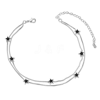 Brass Multi-Strand Anklets JA174D-1