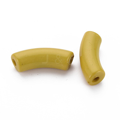Opaque Acrylic Beads MACR-S372-001B-15-0850-1