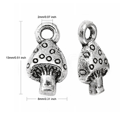 Tibetan Style Alloy Pendants X-TIBEP-A828-AS-1