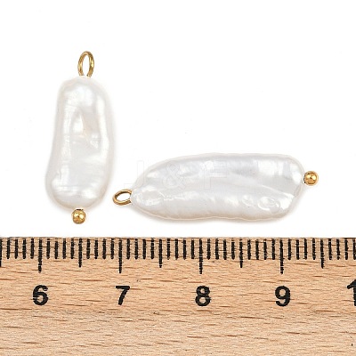 Natural Freshwater Pearl Keshi Pearl Pendants STAS-D378-03G-1