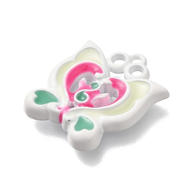 Spray Painted Alloy Pendants FIND-M041-01A-1
