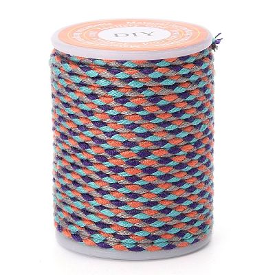 4-Ply Polycotton Cord with Metallic Thread OCOR-Z003-D14-1