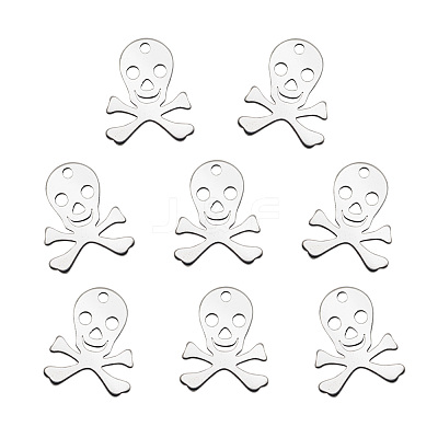 201 Stainless Steel Charms STAS-Q243-LM120-1-1
