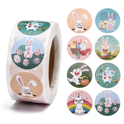 Easter Stickers DIY-P008-D02-1