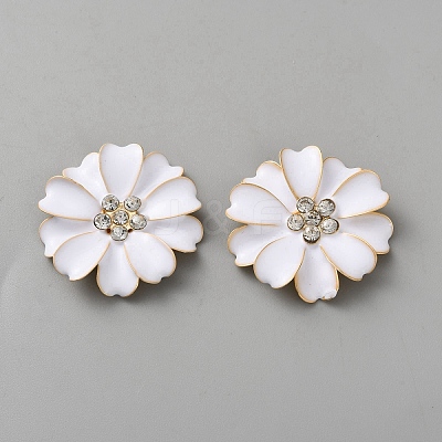 Alloy Rhinestone Cabochons FIND-WH0441-26C-1