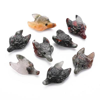 Natural Africa Bloodstone Pendants G-S336-69-07-1