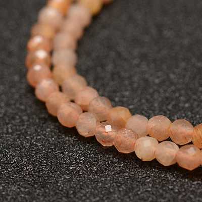 Natural Sunstone Beads Strands G-K182-2mm-13-1