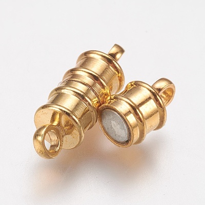 Brass Magnetic Clasps with Loops X-MC026-NFG-1