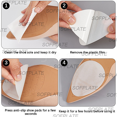 8Pcs Shoe Sole Repair AJEW-SP0002-47A-03-1