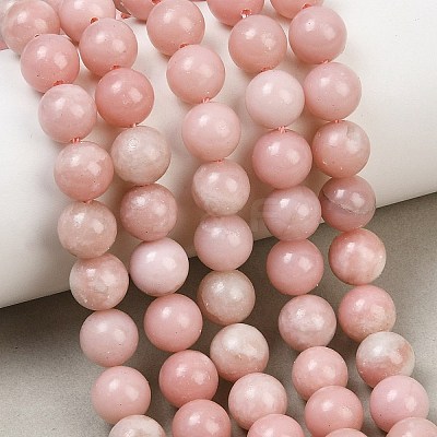 Natural Pink Opal Beads Strands GG-CBAA3AB-04-8mm-1