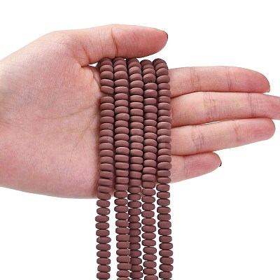 Handmade Polymer Clay Beads Strands CLAY-N008-008-125-1