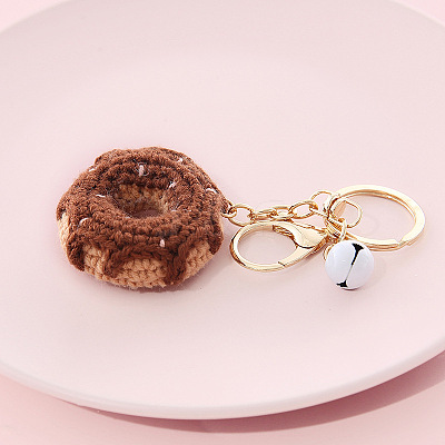 Cotton Crochet Food Keychain KEYC-PW0002-108L-1