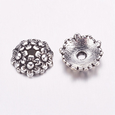 Tibetan Style Bead Caps LS-LF1650Y-NF-1
