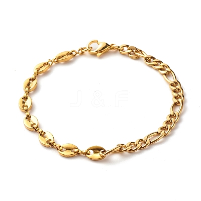304 Stainless Steel Chain Necklace BJEW-JB07378-1