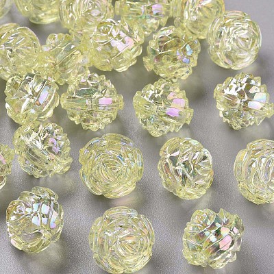 Transparent Acrylic Beads TACR-S154-31C-915-1