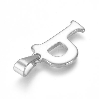 Non-Tarnish 304 Stainless Steel Pendants STAS-F106-95P-P-01-1