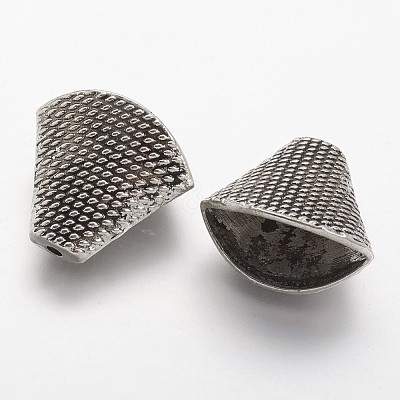 Tibetan Style Alloy Bead Cones PALLOY-F133-21AS-1
