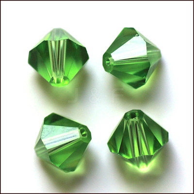 Imitation Austrian Crystal Beads SWAR-F022-6x6mm-214-1