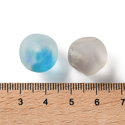 Frosted & Luminous Transparent Resin Beads RESI-I340-01-1