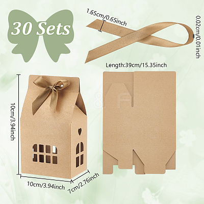 House Shaped Paper Gift Boxes CON-WH0001-43B-02-1