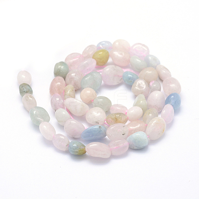 Natural Morganite Beads Strands G-K230-16-1