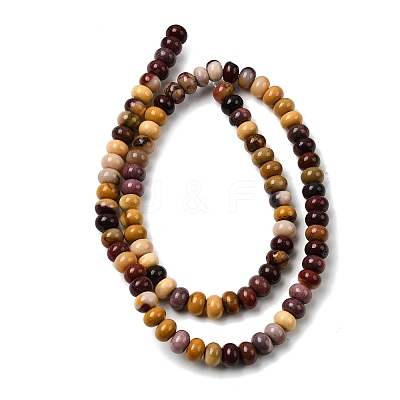 Natural Mookaite Beads Strands G-A280-A25-01-1