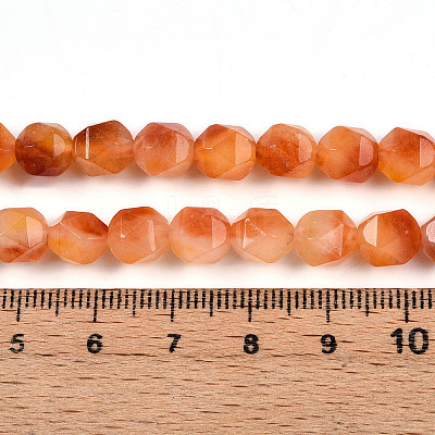 Dyed Natural White Jade Beads Strands G-T139-8mm-45U-1