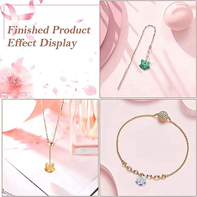 100Pcs Handmade Lampwork Beads LAMP-CJ0001-82-1