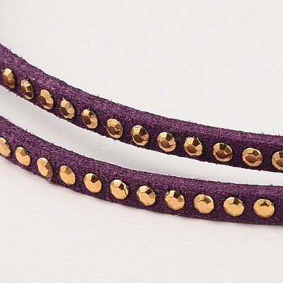 Rivet Faux Suede Cord LW-M002-14-1