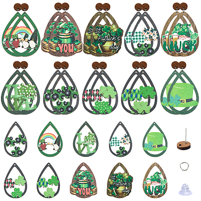 DIY Jewelry Making Earring Kits DIY-SC0029-23-1