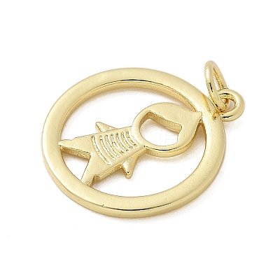 Brass Pendants KK-P293-34G-1