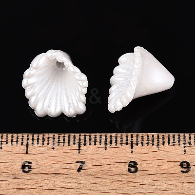 Opaque Acrylic Imitation Pearl Beads OACR-B031-48A-1
