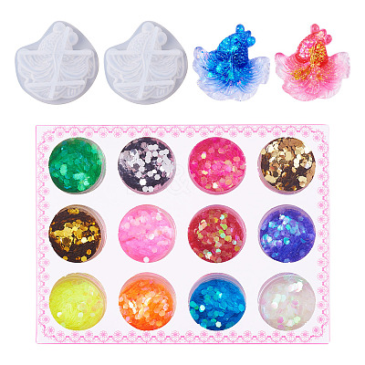 Fish DIY Silicone Molds DIY-TA0011-28C-1